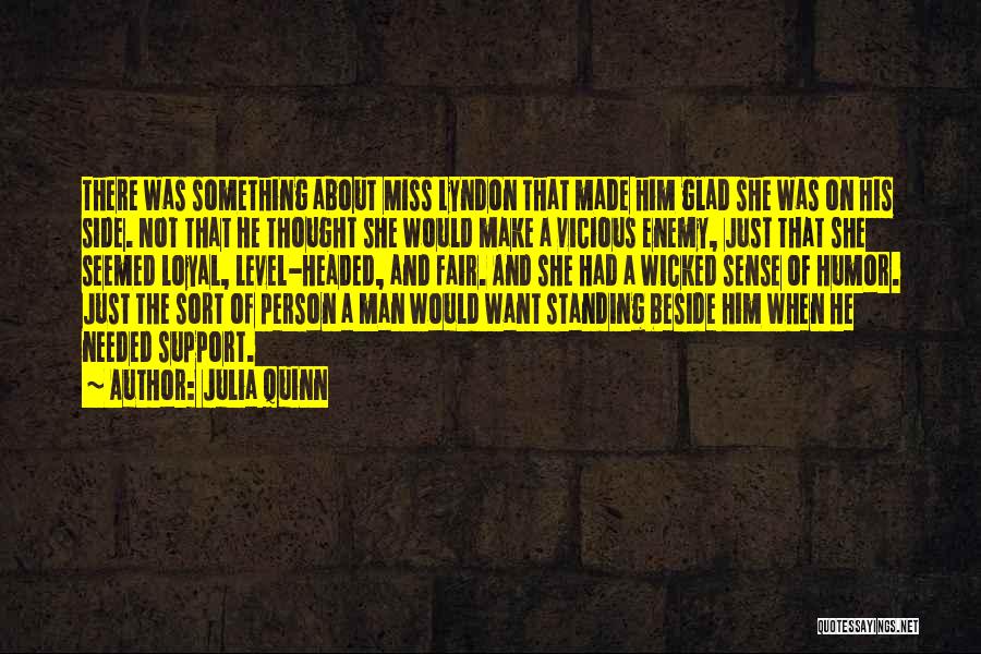 Side Man Quotes By Julia Quinn