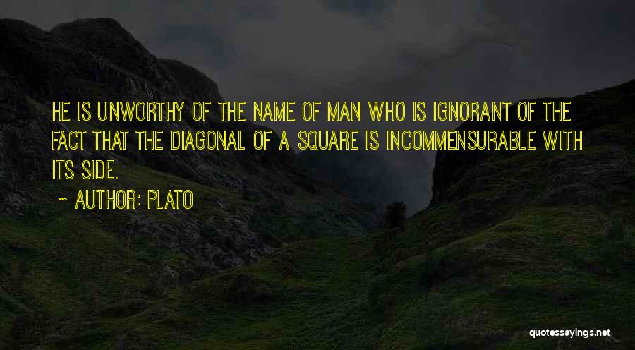 Side Man Quotes By Plato