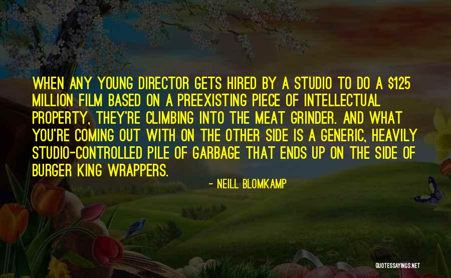 Side Piece Quotes By Neill Blomkamp Side Piece Quotes By Neill Blomkamp