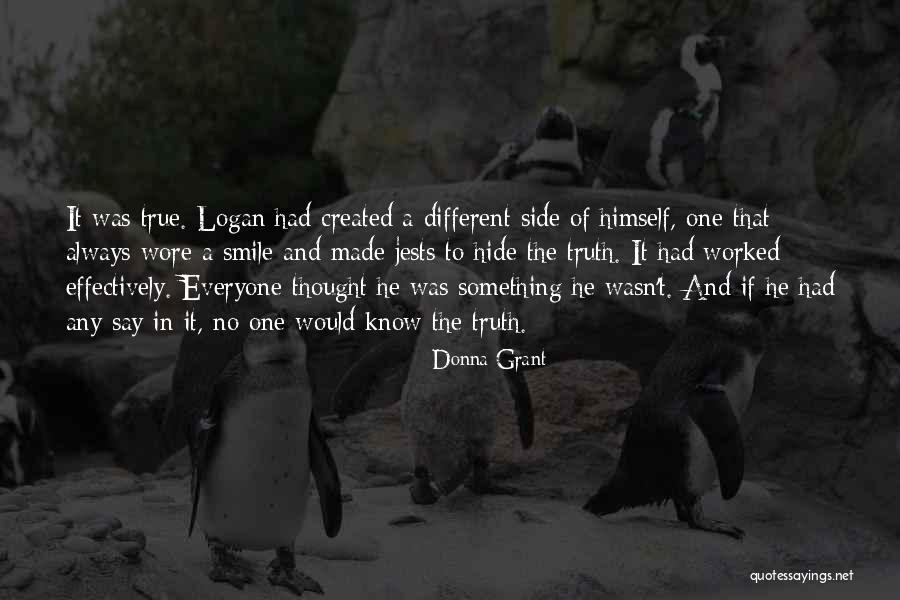 Side Smile Quotes By Donna Grant Side Smile Quotes By Donna Grant