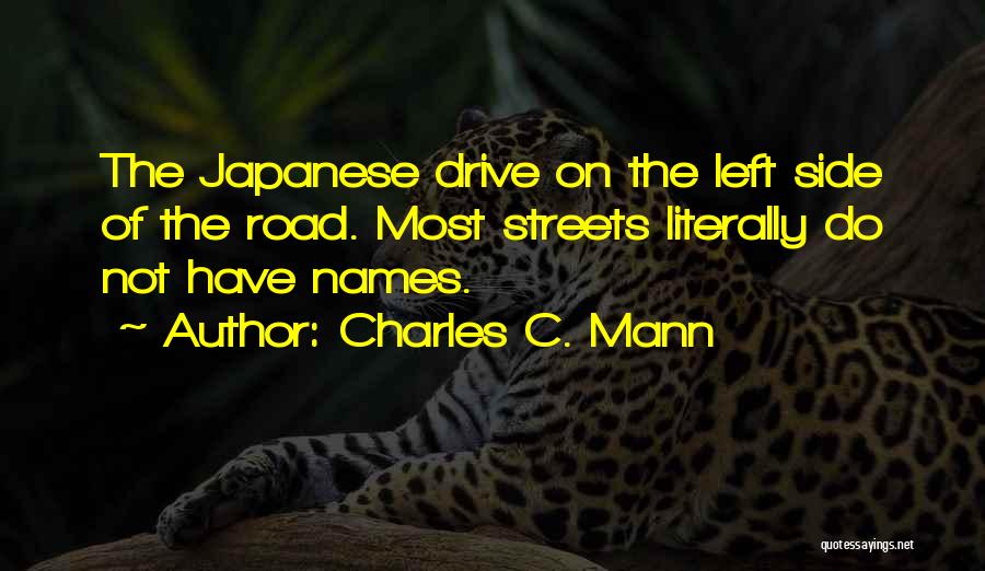 Side Streets Quotes By Charles C. Mann