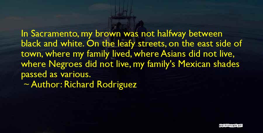 Side Streets Quotes By Richard Rodriguez