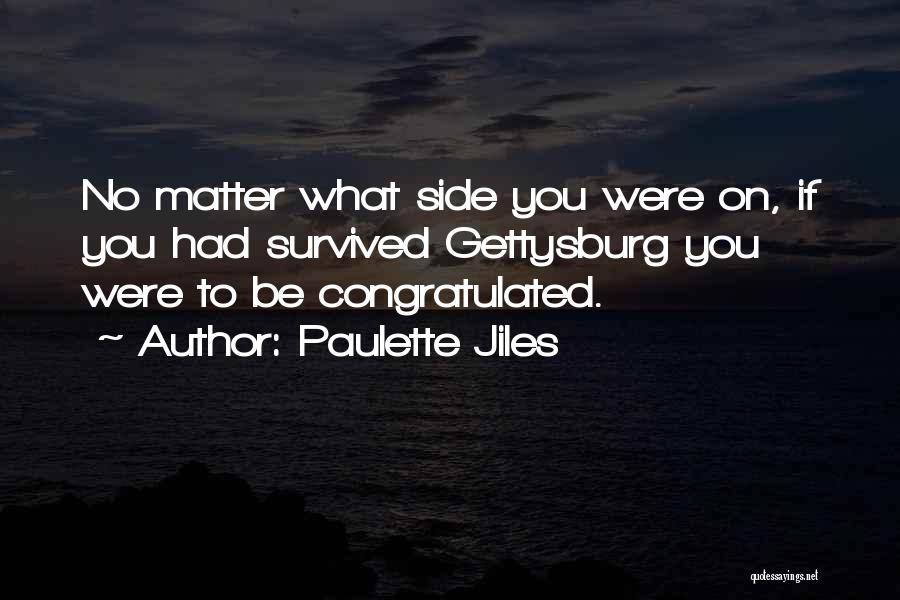 Side To Side Quotes By Paulette Jiles
