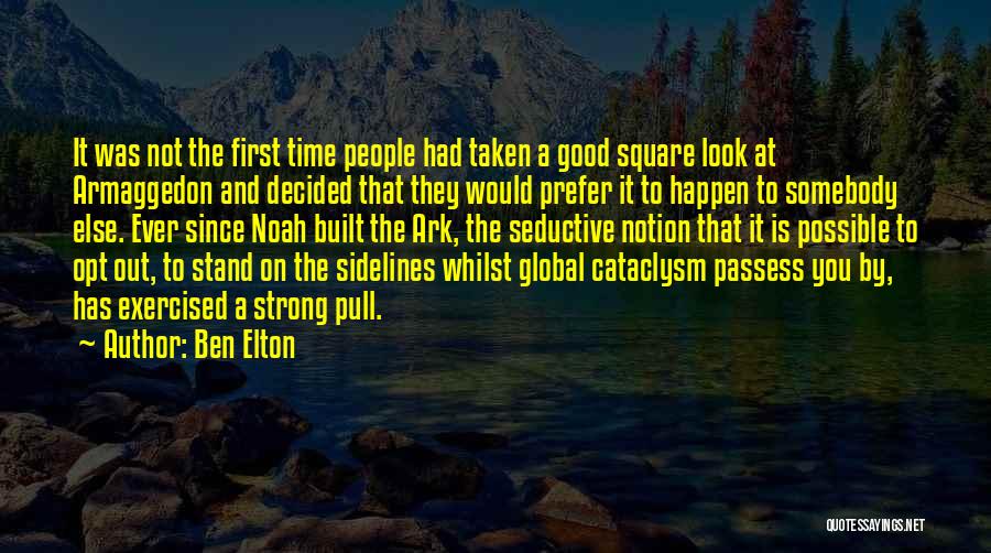 Sidelines Quotes By Ben Elton
