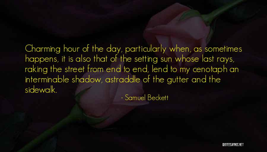 Sidewalk End Quotes By Samuel Beckett Sidewalk End Quotes By Samuel Beckett