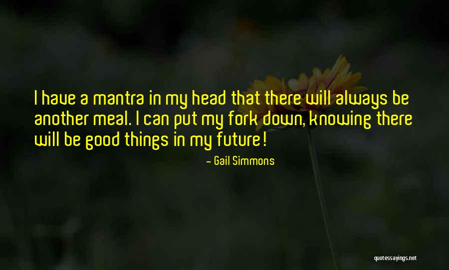 Sidewards Crown Quotes By Gail Simmons Sidewards Crown Quotes By Gail Simmons