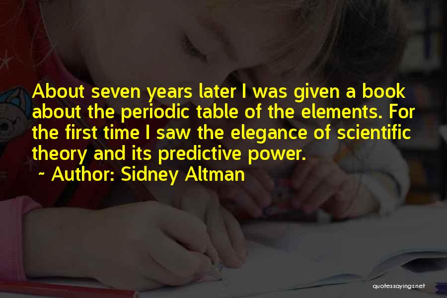 Sidney Altman Quotes 957143