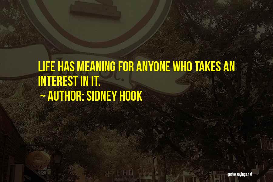 Sidney Hook Quotes 366455