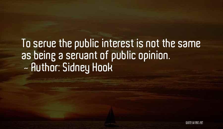 Sidney Hook Quotes 811384