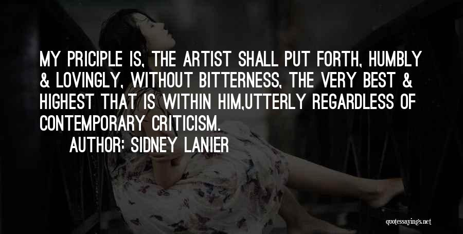 Sidney Lanier Quotes 1370382