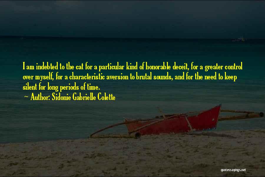 Sidonie-gabrielle Colette Cat Quotes By Sidonie Gabrielle Colette