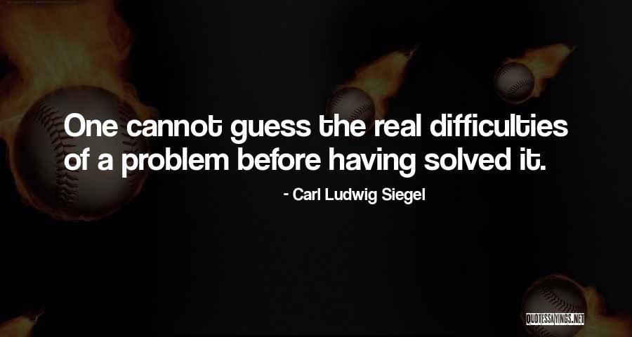 Siegel Quotes By Carl Ludwig Siegel