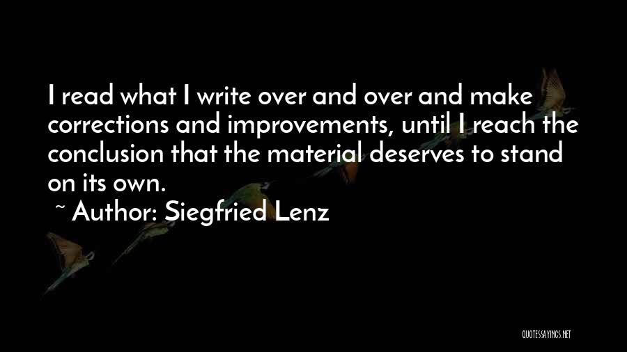 Siegfried Lenz Quotes 333190