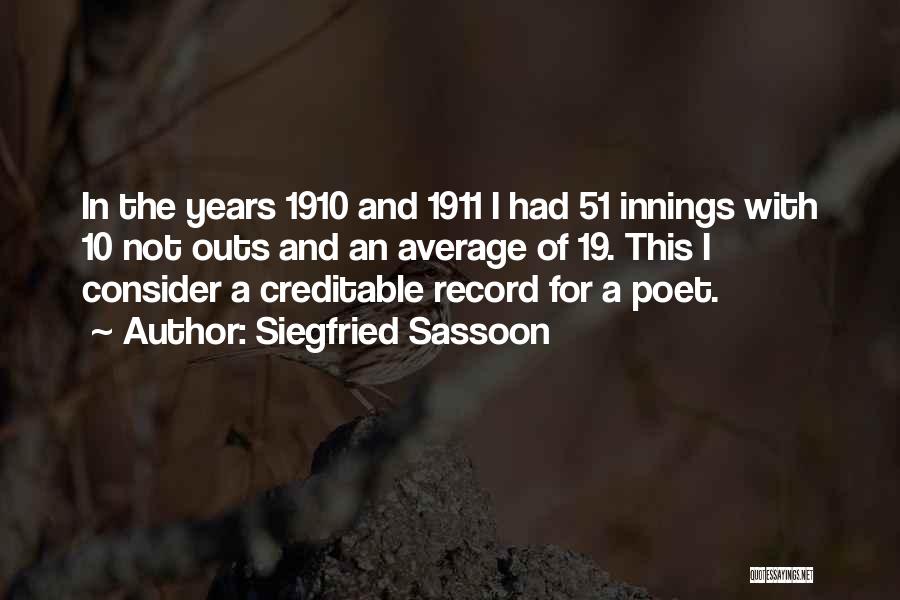 Siegfried Quotes By Siegfried Sassoon