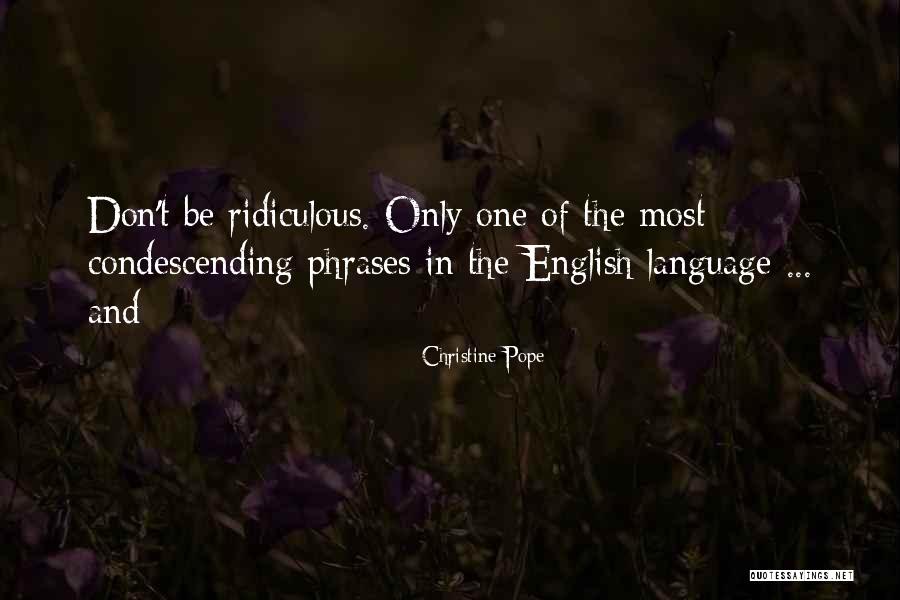 Sientensen Quotes By Christine Pope Sientensen Quotes By Christine Pope