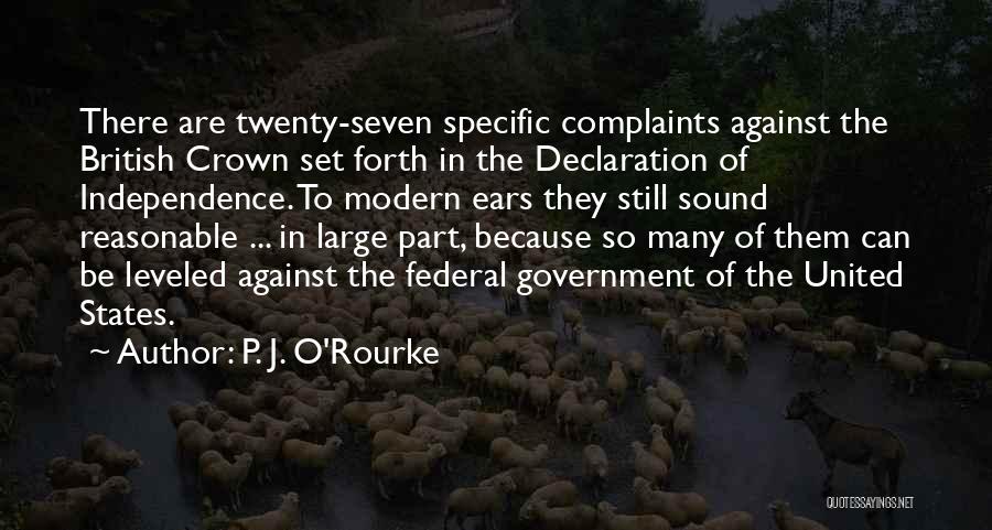 Sieradzkie Quotes By P. J. O'Rourke