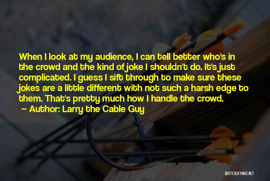 Sift Quotes By Larry The Cable Guy