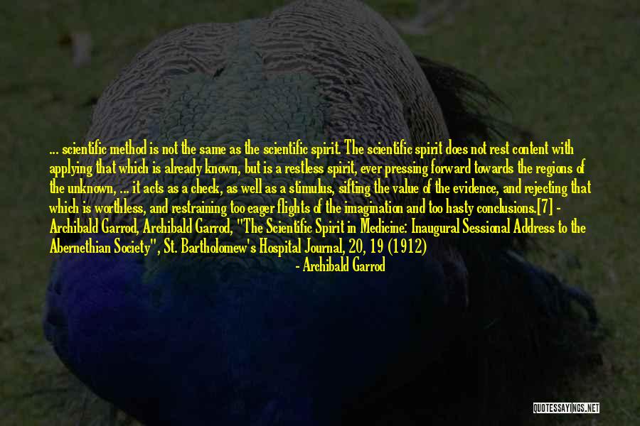 Sifting Out Quotes By Archibald Garrod Sifting Out Quotes By Archibald Garrod