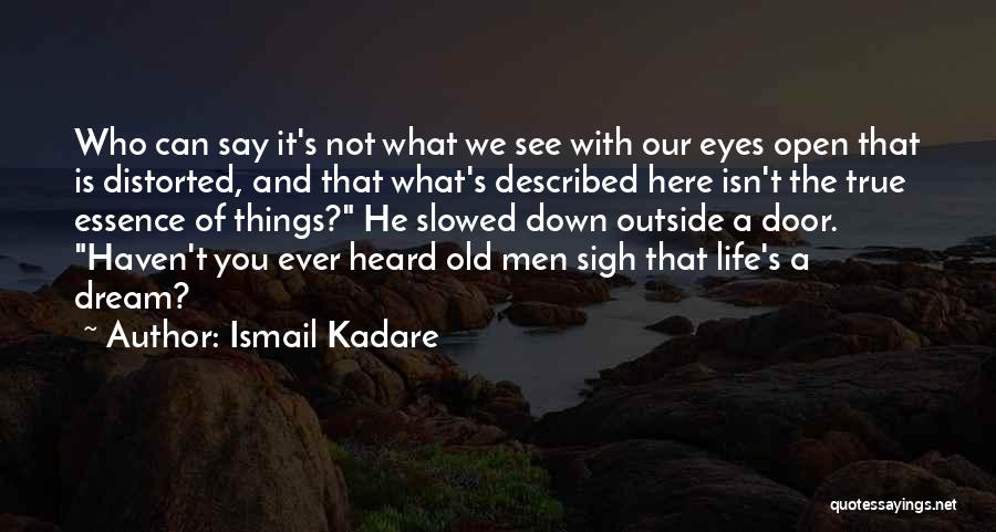 Sigh Life Quotes By Ismail Kadare