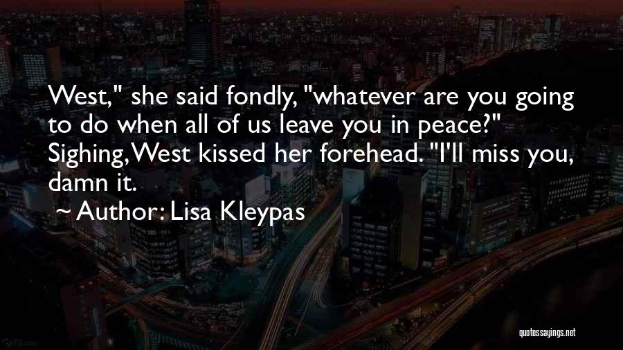 Sighing Quotes By Lisa Kleypas