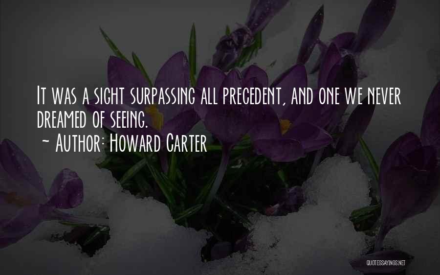 Sight And Seeing Quotes By Howard Carter