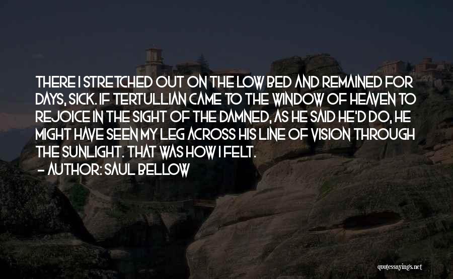 Sight And Vision Quotes By Saul Bellow