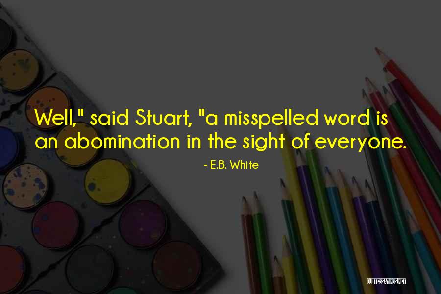 Sight Word Quotes By E.B. White