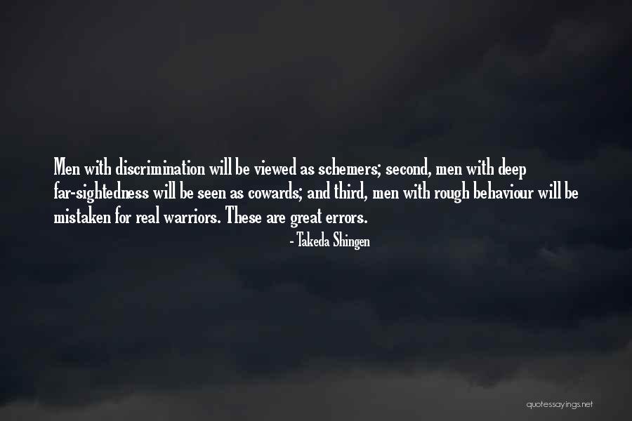Sightedness Quotes By Takeda Shingen Sightedness Quotes By Takeda Shingen