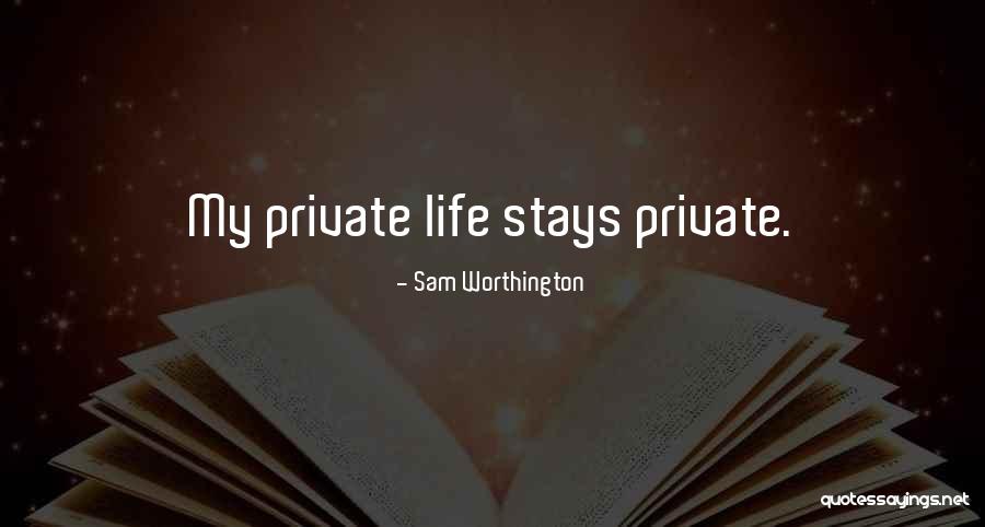 Sightline Partners Quotes By Sam Worthington