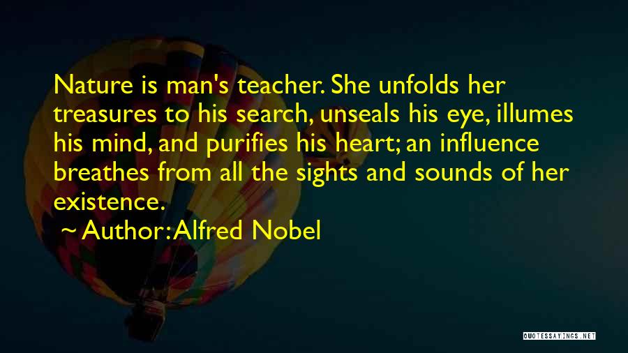 Sights And Sounds Quotes By Alfred Nobel