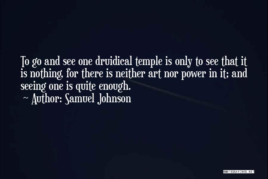 Sightseeing Quotes By Samuel Johnson
