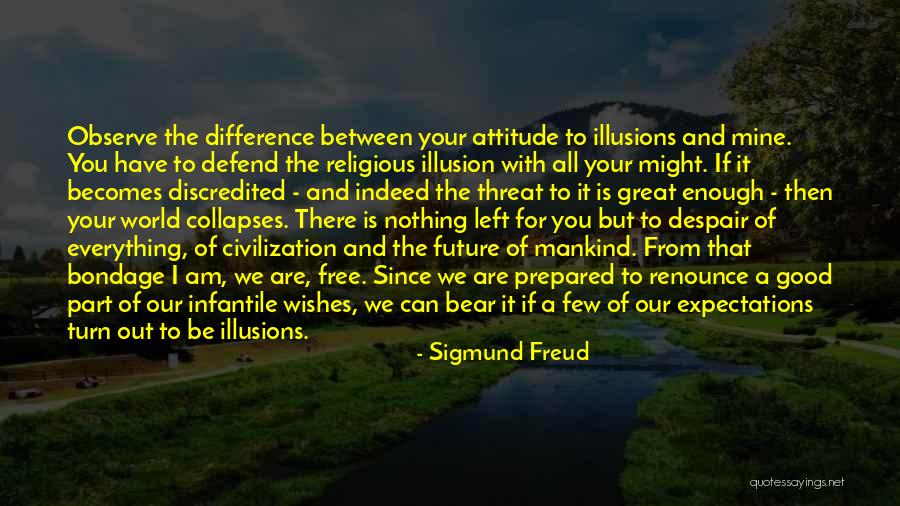 Sigmund Freud Religion Quotes By Sigmund Freud