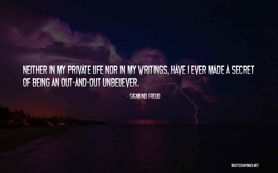 Sigmund Freud Religion Quotes By Sigmund Freud