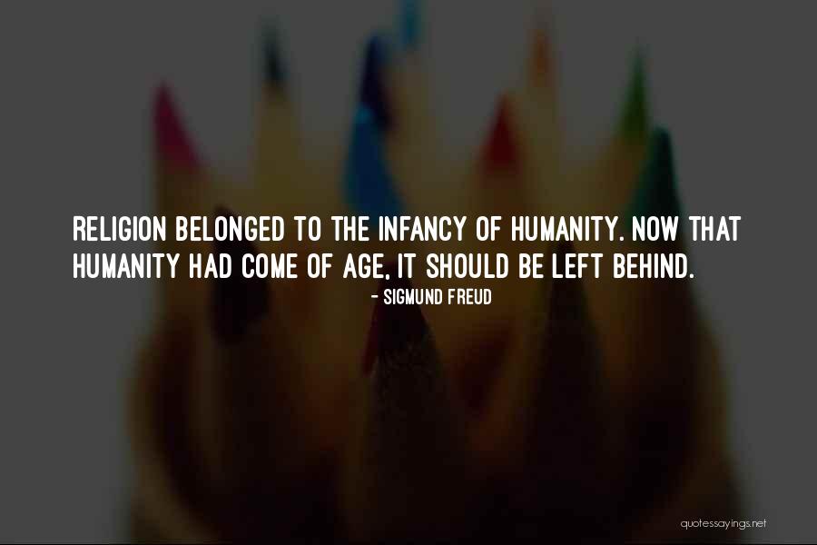 Sigmund Freud Religion Quotes By Sigmund Freud