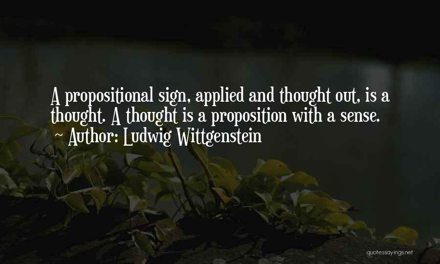 Sign Language Quotes By Ludwig Wittgenstein