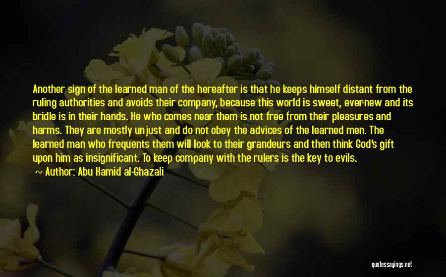 Sign Up For Free Quotes By Abu Hamid Al-Ghazali