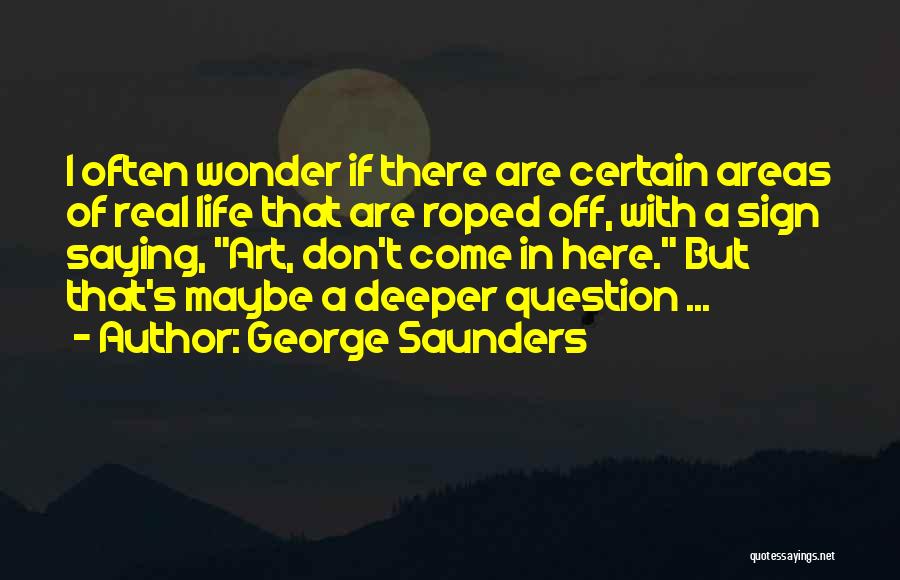 Sign Up For Real-time Quotes By George Saunders