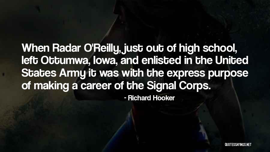 Signal Corps Quotes By Richard Hooker