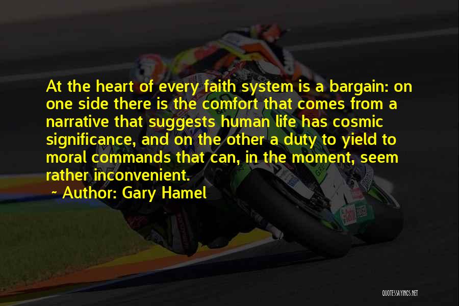 Significance In Life Quotes By Gary Hamel