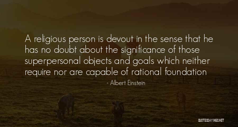 Significance Of Goals Quotes By Albert Einstein