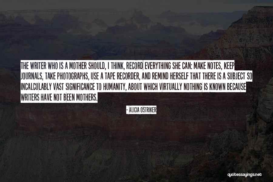 Significance Quotes By Alicia Ostriker Significance Quotes By Alicia Ostriker