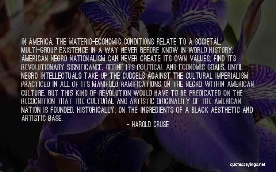 Significance Quotes By Harold Cruse