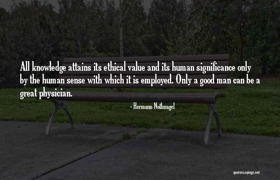 Significance Quotes By Hermann Nothnagel Significance Quotes By Hermann Nothnagel