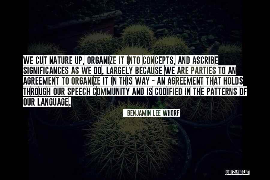 Significances Quotes By Benjamin Lee Whorf Significances Quotes By Benjamin Lee Whorf