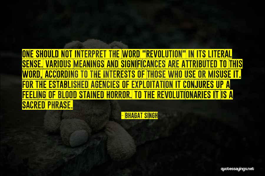 Significances Quotes By Bhagat Singh Significances Quotes By Bhagat Singh