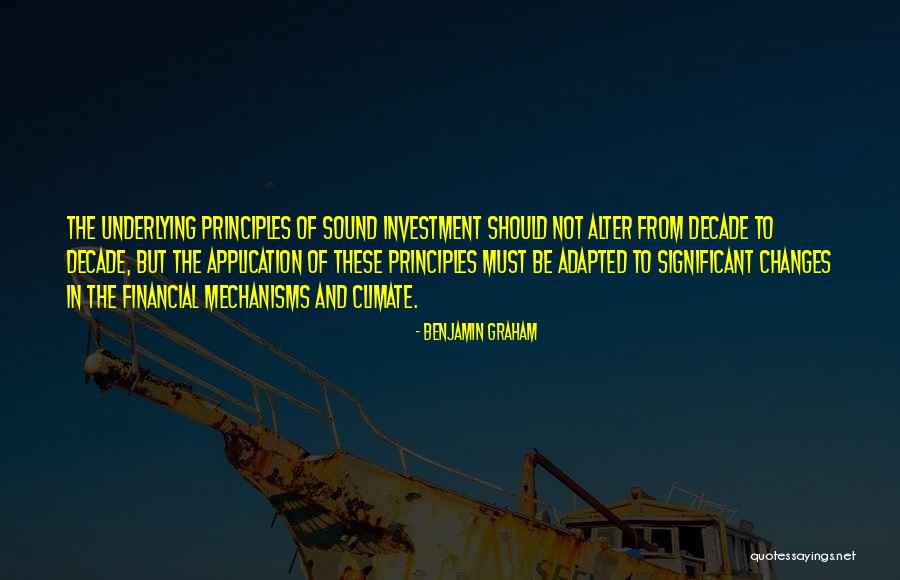 Significant Change Quotes By Benjamin Graham Significant Change Quotes By Benjamin Graham