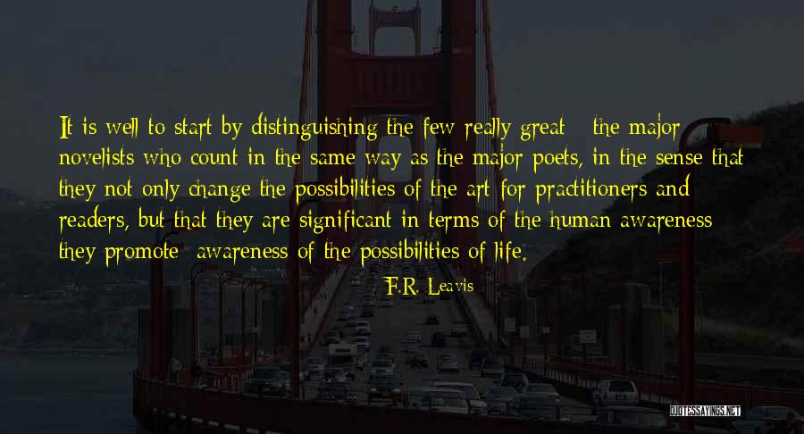 Significant Change Quotes By F.R. Leavis Significant Change Quotes By F.R. Leavis
