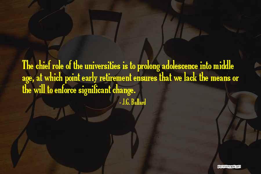 Significant Change Quotes By J.G. Ballard Significant Change Quotes By J.G. Ballard
