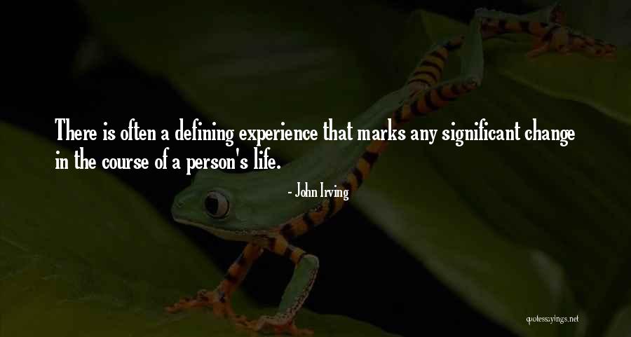Significant Change Quotes By John Irving Significant Change Quotes By John Irving