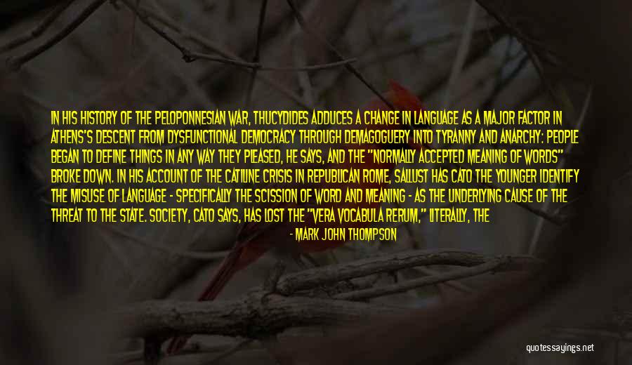 Significant Change Quotes By Mark John Thompson Significant Change Quotes By Mark John Thompson